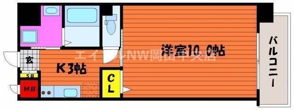 柳町Ａマンションの物件間取画像